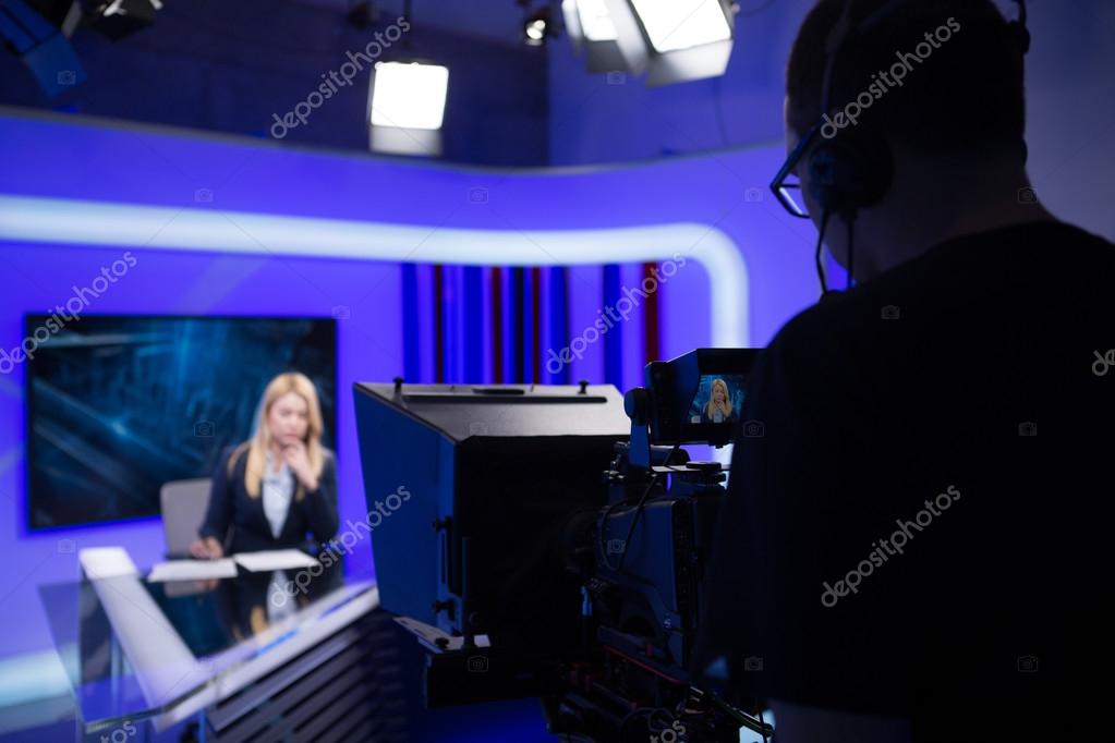 Entrevista en video en estudio